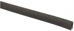 TRIM-LOK - 1/16 Inch Thick x 0.23 Wide x 100 Ft. Long, EPDM Rubber Edge Trim - Leather Texture - Exact Tool & Supply