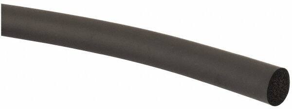 TRIM-LOK - 1/2 Inch Thick x 1/2 Wide x 500 Ft. Long, EPDM Rubber Solid Round Seal - Exact Tool & Supply