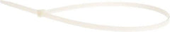 Value Collection - 27.9" Long Natural (Color) Nylon Standard Cable Tie - 175 Lb Tensile Strength, 185mm Max Bundle Diam - Exact Tool & Supply