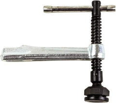 Bessey - 1,450 Lb Clamping Pressure, Steel, T Handle, GSV Bar & Pipe Clamping Arm - 4-3/4" Throat Depth - Exact Tool & Supply