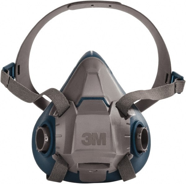 3M - Series 6500 Size M Silicone Half Mask Facepiece Respirator - Exact Tool & Supply