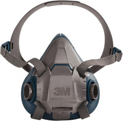 3M - Series 6500 Size M Silicone Half Mask Facepiece Respirator - Exact Tool & Supply