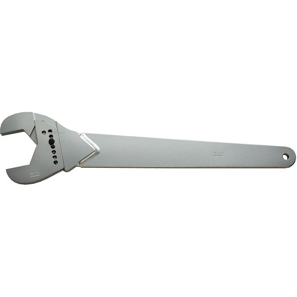 Wright Tool & Forge - Adjustable Wrenches; Wrench Type: Adjustable ; Wrench Size (Inch): 36.0000 ; Jaw Capacity (Inch): 4-3/4 ; Material: Steel ; Finish/Coating: Chrome ; Overall Length (Inch): 36 - Exact Tool & Supply