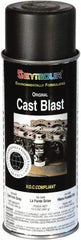 Seymour of Sycamore - Gray, 12 oz Net Fill, Flat, Metallic Spray Paint - High Temperature Compatible - Exact Tool & Supply