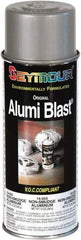 Seymour of Sycamore - Aluminum (Color), 12 oz Net Fill, Flat, Metallic Spray Paint - High Temperature Compatible - Exact Tool & Supply