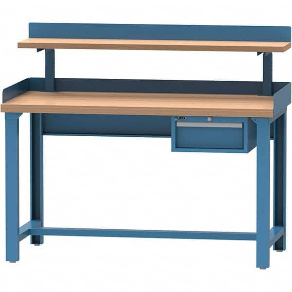 LISTA - Stationary Workstations Type: Work Bench Load Capacity (Lb.): 1,000 - Exact Tool & Supply