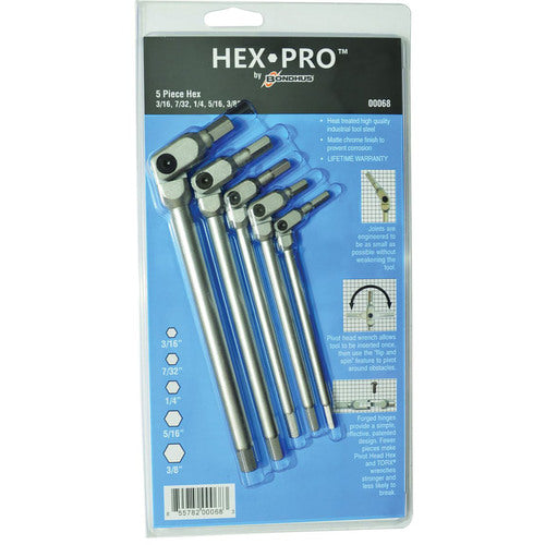 68 SET 5 CHRM HEX-PRO WR - Exact Tool & Supply
