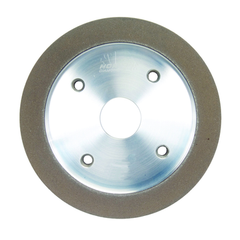 6 x 3/4 x 1-1/4" - 1/16" Abrasive Depth - 150 Grit - Type 6A2C Diamond Plain Cup Wheel - Exact Tool & Supply