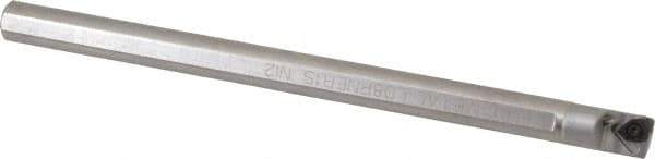 Kennametal - 0.6" Min Bore Diam, 8" OAL, 1/2" Shank Diam, L-RNE Indexable Boring Bar - N.1L Insert, Clamp Holding Method - Exact Tool & Supply