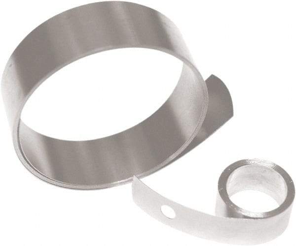 Associated Spring Raymond - 0.014" Thick x 43" Long, 31.14 N Capacity Constant Force Spring - 1" Wide, 1.19" ID of Reflection, 2.14" Initial Extension, 0.187" End Hole Diam - Exact Tool & Supply