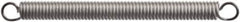 Associated Spring Raymond - 28.58mm OD, 129.84 N Max Load, 113.54mm Max Ext Len, Spring - 25.2 Lb/In Rating, 4.59 Lb Init Tension, 88.9mm Free Length - Exact Tool & Supply