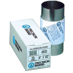 .008X6X100 ALUMINUM SHIM - Exact Tool & Supply