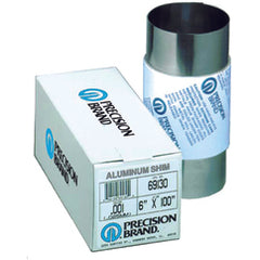 .008X6X100 ALUMINUM SHIM - Exact Tool & Supply