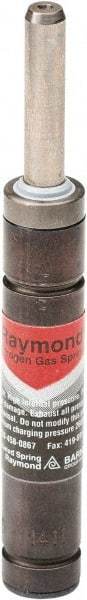 Associated Spring Raymond - M6 Fill Port, M6 Mt Hole, 8mm Rod Diam, 19mm Diam, 63.5mm Max Stroke, Red Nitrogen Gas Spring Cylinder - 105.5mm Body Length, 169mm OAL, 214 Lb Full Stroke Spring Force, 650 psi Initial Charge - Exact Tool & Supply