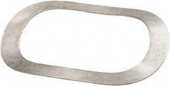 Associated Spring Raymond - 69.6mm ID x 89.38mm OD, Grade 1074 High Carbon Steel Triple Wave Washer - 0.97mm Thick, 5.94mm Overall Height, 3mm Deflection, 82 Lb at Deflection - Exact Tool & Supply