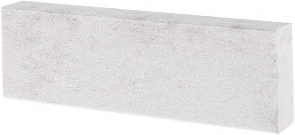 Made in USA - 3" Long x 1" Wide x 3/8" Thick, Novaculite Sharpening Stone - Rectangle, Super Fine Grade - Exact Tool & Supply