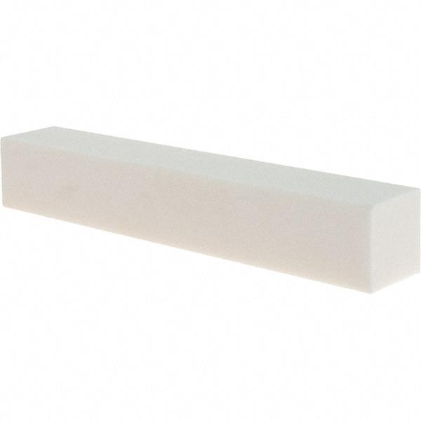 Made in USA - 150 Grit Silicon Carbide Rectangular Dressing Stick - 6 x 1 x 1, Medium Grade, Vitrified Bond - Exact Tool & Supply
