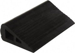 Vestil - 12" Wide x 3" High x 6-1/2" Deep, Rubber Wheel Chock - Exact Tool & Supply