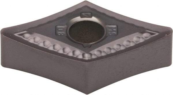 Kennametal - DNMG431 MS Grade KCU25 Carbide Turning Insert - AlTiN Finish, 55° Diamond, 1/2" Inscr Circle, 3/16" Thick, 1/64" Corner Radius - Exact Tool & Supply