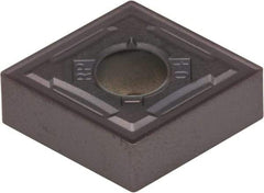 Kennametal - CNMG542 RP Grade KCU10 Carbide Turning Insert - AlTiN Finish, 80° Diamond, 5/8" Inscr Circle, 1/4" Thick, 1/32" Corner Radius - Exact Tool & Supply