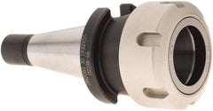 Iscar - 2mm to 20mm Capacity, 55mm Projection, DIN2080-30 Taper Shank, ER32 Collet Chuck - 0.0001" TIR, Through-Spindle - Exact Tool & Supply