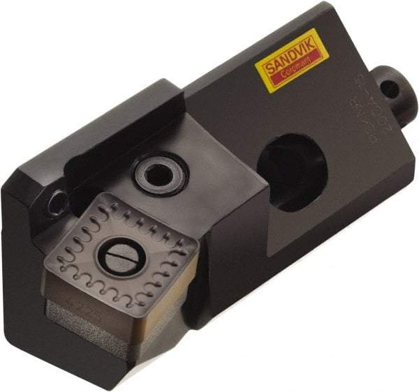 Sandvik Coromant - Series T-Max P Cartridge for Turning, Right Hand, PSKN Toolholder Compatibility, SNMG 150612 Insert Compatibility, Indexable Turning Cartridge - Lever Holding Method, 73.7mm OAL x 20mm OAH - Exact Tool & Supply