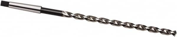 Guhring - 27.5mm, 3MT 130° Point High Speed Steel Taper Shank Drill Bit - Exact Tool & Supply