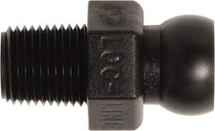 Loc-Line - 50 Piece, 1/8" Hose ID, Male to Female Coolant Hose Connector - 1/8" NPT, For Loc-Line Modular Hose Systems - Exact Tool & Supply