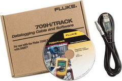 Fluke - Black/Yellow Electrical Test Equipment Software & Cable - Use with Fluke 709H Loop Calibrators - Exact Tool & Supply