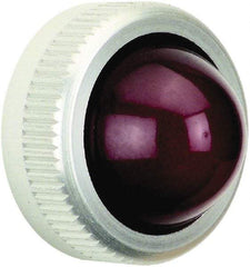 Schneider Electric - Round Pilot and Indicator Light Lens - Red - Exact Tool & Supply