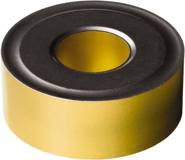Sandvik Coromant - RNMG86 0 Grade 3225 Carbide Turning Insert - TiCN/AI2O3/TiN Finish, Round, 1" Inscr Circle, 3/8" Thick, 12.7mm Corner Radius - Exact Tool & Supply