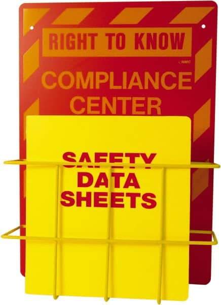 NMC - 14" Wide x 20" High, Compliance Center - English - Exact Tool & Supply