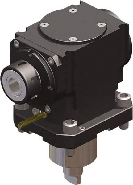 Lyndex - 25/32" Max Cut, 25/32" Shank Diam, Mori Seiki Face Drill/Milling - 3.5433" Projection, ER32 Series - Exact Tool & Supply