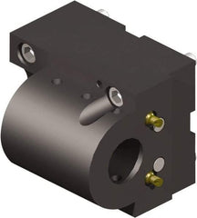 Lyndex - 1-1/2" Max Cut, 1-1/2" Shank Diam, Mori Seiki Boring Bar Holder - 3.1496" Projection - Exact Tool & Supply