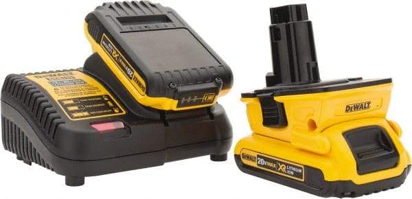 DeWALT - 20 Volt Lithium-Ion Power Tool Battery - 2 Ahr Capacity, 1/2 hr Charge Time, Series 20V Max - Exact Tool & Supply
