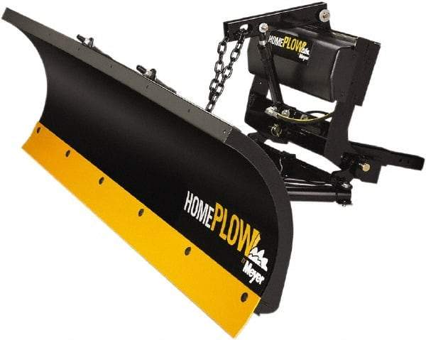 Meyer Products - 80" x 48" Personal Hydraulic Snow Plow - Wireless/Wired Control, Auto-Angle, For Class 3, 2" Front Receiver Hitches - Exact Tool & Supply