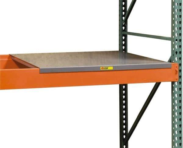 Little Giant - 52" Wide, 2 High, Open Shelving Accessory/Component - 42" Long, Use with Pallet Racks - Exact Tool & Supply