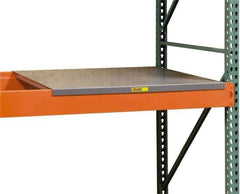 Little Giant - 52" Wide, 2 High, Open Shelving Accessory/Component - 36" Long, Use with Pallet Racks - Exact Tool & Supply
