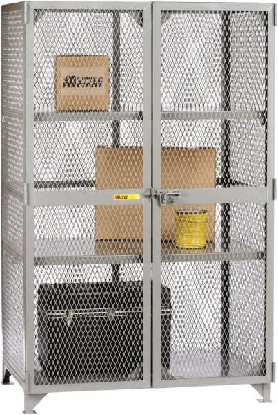 Little Giant - 2 Door, 2 Tier, Steel Locker - Exact Tool & Supply