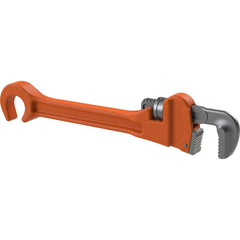 Petol - Pipe Wrenches; Type: Pipe Wrench ; Maximum Pipe Capacity (Inch): 1.5 ; Overall Length (Inch): 10 ; Material: Steel - Exact Tool & Supply