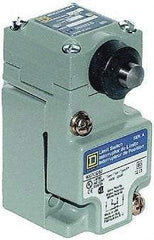 Square D - SPDT, NC/NO, 600 Volt Screw Terminal, Plunger Actuator, General Purpose Limit Switch - 1, 2, 4, 6, 12, 13, 6P NEMA Rating, IP67 IPR Rating - Exact Tool & Supply