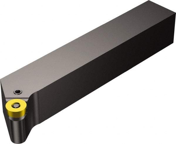 Sandvik Coromant - PRGCR/L, Right Hand Cut, 25mm Shank Height x 25mm Shank Width, Neutral Rake Indexable Turning Toolholder - 150mm OAL, RCMX 10 03 00 Insert Compatibility, Series T-Max P - Exact Tool & Supply