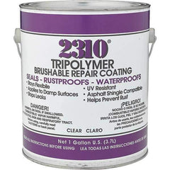Geocel - 1 Gal Can Brushable Repair Trypolymer Sealant - Clear - Exact Tool & Supply