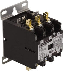 Square D - 3 Pole, 30 Amp Inductive Load, Definite Purpose Contactor - 40 Amp Resistive Rating - Exact Tool & Supply