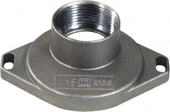 Square D - 1-1/4 Inch Conduit, Safety Switch Plate Hub - For Use with Load Centers, RB Devices - Exact Tool & Supply