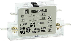 Square D - 5 Amp, Contactor Auxiliary Contact Kit - Exact Tool & Supply