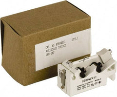 Square D - Contactor Auxiliary Contact - For Use with Class 8502 Type WF/WG/WH Contactor - Exact Tool & Supply