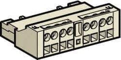 Schneider Electric - Circuit Breaker Auxiliary Contact Block - Use with GV2L, GV2LE, GV2ME, GV2P, GV2RT, GV3L, GV3P, LS1D323, TeSys - Exact Tool & Supply