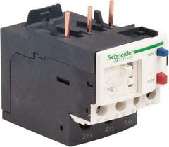 Schneider Electric - 3 Pole, NEMA Size 00-1, 5.5 to 8 Amp, 690 VAC, Thermal NEMA Overload Relay - Trip Class 20, For Use with LC1D09, LC1D12, LC1D18, LC1D25, LC1D32 and LC1D38 - Exact Tool & Supply