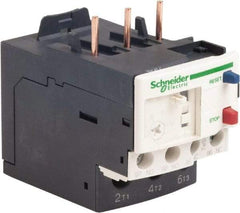 Schneider Electric - 3 Pole, NEMA Size 00-1, 7 to 10 Amp, 690 VAC, Thermal NEMA Overload Relay - Trip Class 20, For Use with LC1D09, LC1D12, LC1D18, LC1D25, LC1D32 and LC1D38 - Exact Tool & Supply